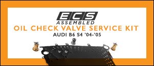 Audi B6 S4 ECS Assembled Oil Check Valve Kit