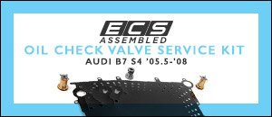 Audi B7 S4 ECS Assembled Oil Check Valve Kit