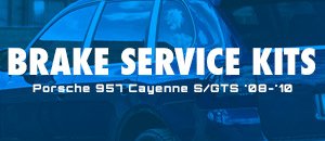 Porsche 957 Cayenne S/GTS Brake Service Kits