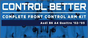 Audi B6 A4 Quattro Complete Front Control Arm Kit