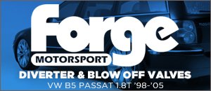 VW B5 Passat 1.8T Forge Diverter & Blow Off Valves