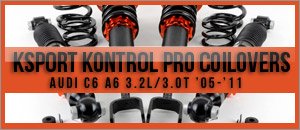 Audi C6 A6 Ksport Kontrol Pro Coilover Kit