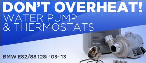 BMW E8X 128i Water Pump & Thermostat Kits