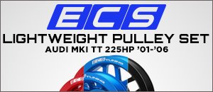 Audi MKI TT 225hp ECS Lightweight Underdrive Pulleys