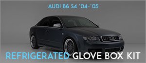 Audi B6 S4 Refrigerated Glove Box Kit