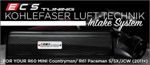 MINI R60/R1 Kohlefaser Luft-Technik Intake System