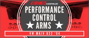 VW MKIV R32 ECS Performance Front Control Arms