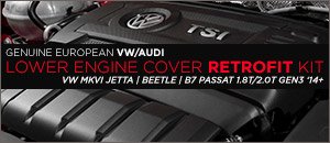 VW 1.8T/2.0T Gen3 Lower Engine Cover Kit