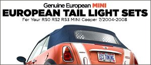 MINI R50 R52 R53 Euro Tail Lights