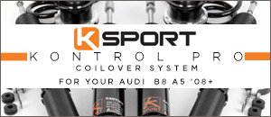 Audi B8 A5 Ksport Kontrol Pro Coilover Kit