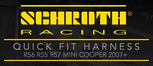 R56 R55 R57 MINI Schroth Quick Fit Harness