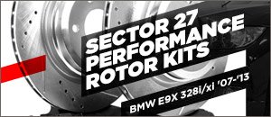 BMW E9X 328i/xi Hawk Sector 27 Performance Brake Kits