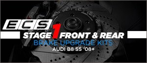 Audi B8 S5 ECS Stage 1 Brake Upgrade Kits 