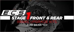 Audi B8 S4 ECS Stage 1 Brake Upgrade Kits 