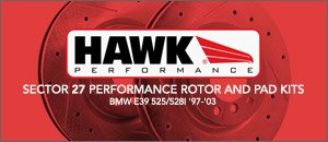 BMW E39 525/528i Series Hawk Performance Brake Kits