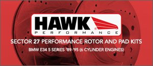 BMW E34 5 Series Hawk Performance Brake Kits