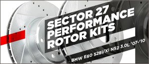 BMW E60 528 Hawk Performance Brake Kits
