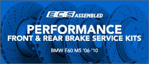 BMW E60 M5 ECS Assembled Performance Brake Service Kits