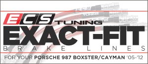 Porsche 987 Boxster/Cayman Exact-Fit Brake Lines