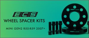 MINI Gen2 R55-R59 ECS Wheel Spacer Kits