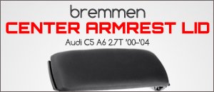 Audi C5 A6 2.7T Center Armrest Lid