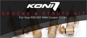 R55 R57 MINI Cooper Koni Shocks & Struts