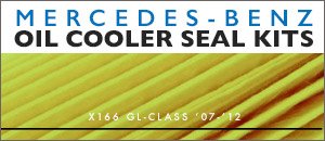 Mercedes-Benz W166 ML350 Oil Cooler Seal Kits