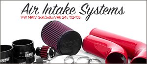 VW MKIV Jetta/Golf VR6 24V Air Intake Systems