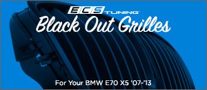 BMW E70 X5 Blackout Grille Sets