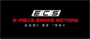 Audi R8 ECS 2-Piece Front Brake Rotors