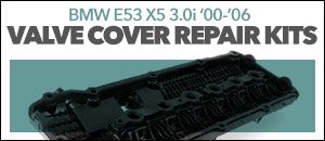 BMW E53 X5 30i M54 Valve Cover Repair