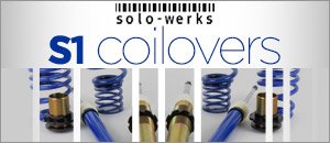 Audi B8 S4 Solo-Werks S1 Coilovers 