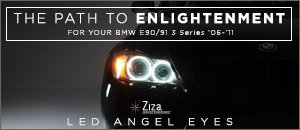 BMW E90/91 3 Series Ziza LED Angel Eyes