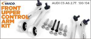 Audi C5 A6 Vaico Front Upper Control Arm Kit