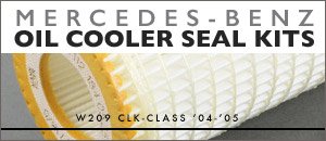 Mercedes-Benz W209 Oil Cooler Seal Kits