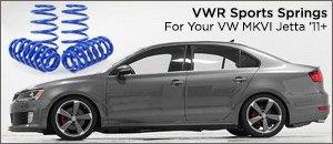 VW MKVI Jetta VWR Racingline Sport Springs