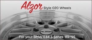 BMW E34 5 Series Alzor 020 Wheels