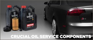 Audi B7 S4 Crucial Oil Service Components 