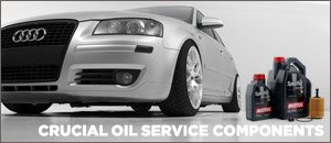 Audi 8P A3 3.2L Crucial Oil Service Components 