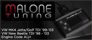Malone Tuning for your VW MK4 TDI Engine Code ALH