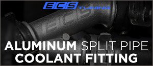 VW MK4 GTI 1.8T ECS Aluminum Coolant Split Pipe
