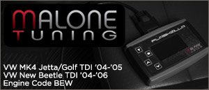 Malone Tuning for your VW MK4 TDI Engine Code BEW
