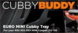 R50/R52/R53 MINI Euro Cubby Tray