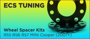 MINI R55 R56 R57 ECS Wheel Spacers