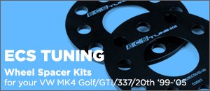 VW MK4 Golf/GTI/337/20th ECS Wheel Spacers