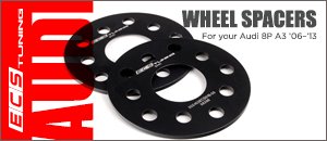 Audi 8P A3 ECS Wheel Spacers