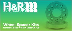H&R Wheel Spacers for your Mercedes-Benz W163 M-Class