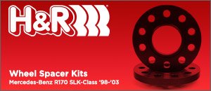 Mercedes-Benz R170 SLK-Class H&R Wheels Spacers