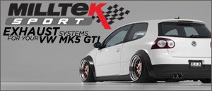VW MK5 GTI Milltek Performance Exhaust Systems