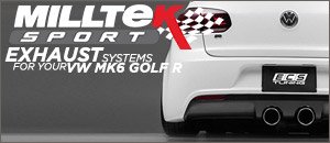 VW MK6 Golf R Milltek Performance Exhaust Systems